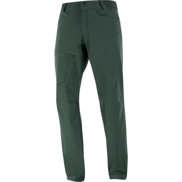 Salomon Wayfarer Men's Sport Pants Green | 524-SAGKIQ