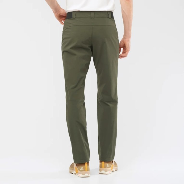 Salomon Wayfarer Men's Sport Pants Olive | 569-HMDQCI