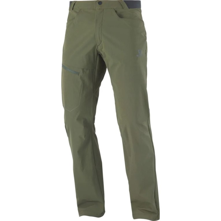 Salomon Wayfarer Men's Sport Pants Olive | 569-HMDQCI