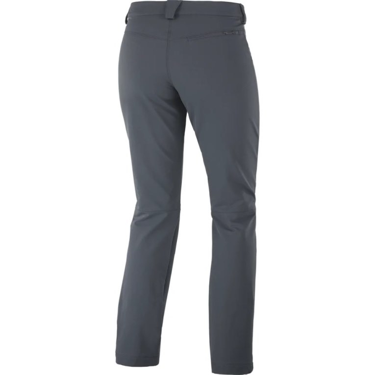 Salomon Wayfarer Straight Warm Women's Sport Pants Black | 893-GOASEC