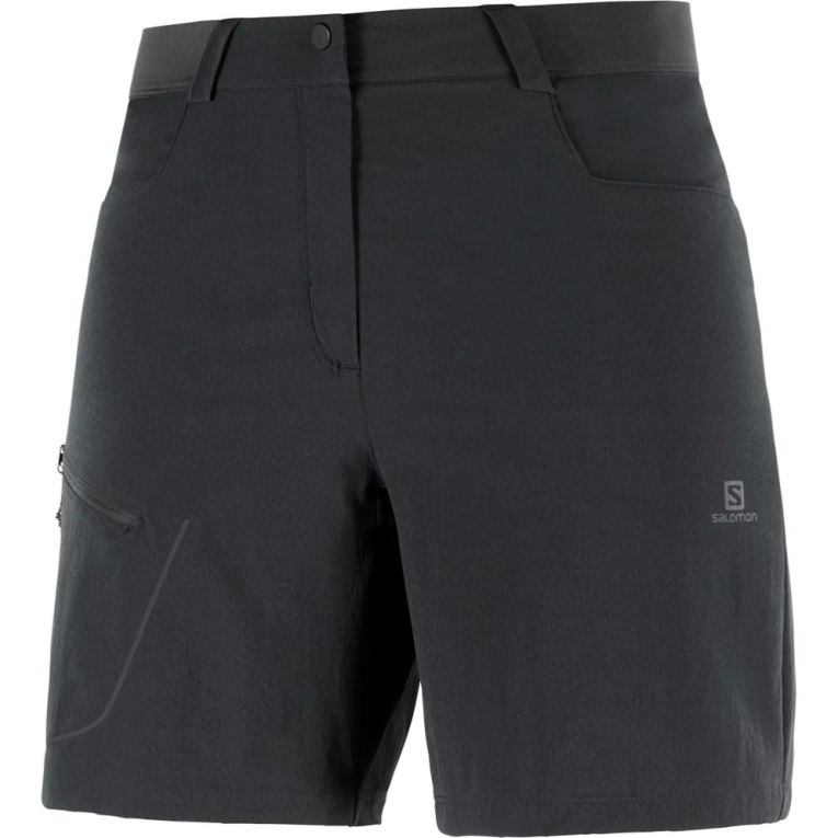 Salomon Wayfarer Women's Running Shorts Black | 784-NLWQOE