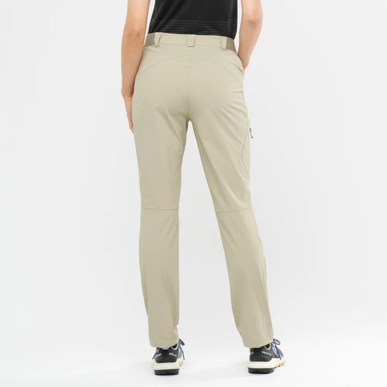 Salomon Wayfarer Women's Sport Pants Beige | 329-EJKYNM