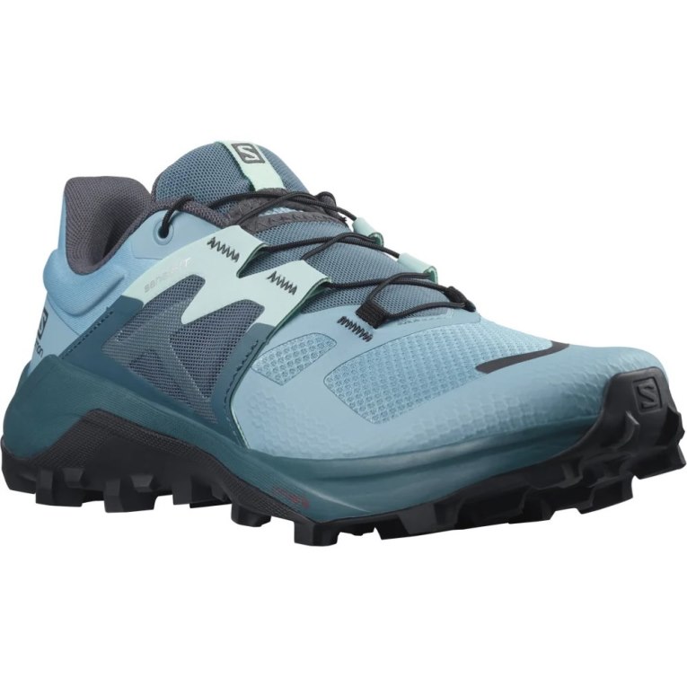 Salomon Wildcross 2 Women's Trail Running Shoes Turquoise | 059-QEWITX