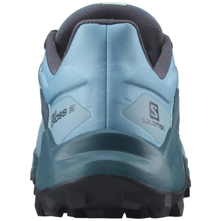 Salomon Wildcross 2 Women's Trail Running Shoes Turquoise | 059-QEWITX