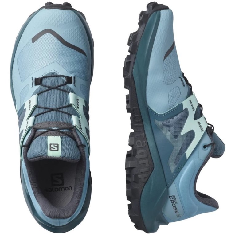 Salomon Wildcross 2 Women's Trail Running Shoes Turquoise | 059-QEWITX