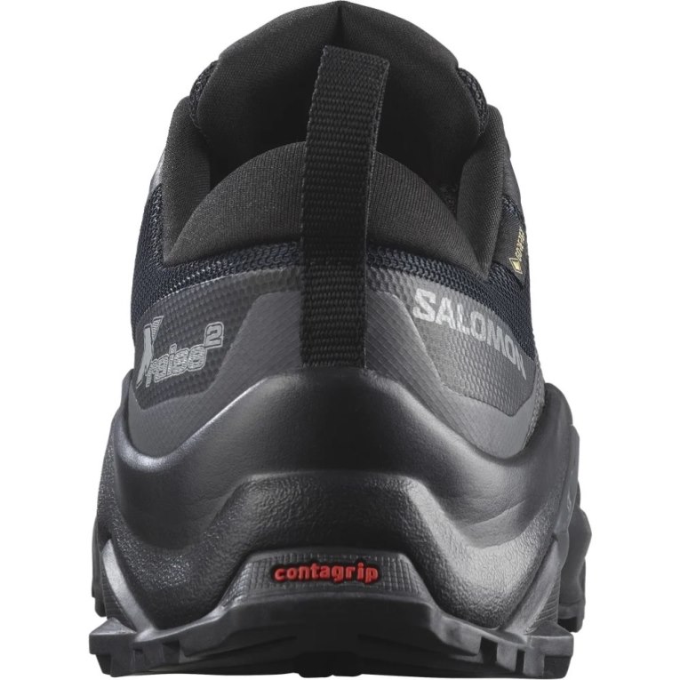 Salomon X Raise 2 GTX Men's Hiking Shoes Black | 829-UXMRDN