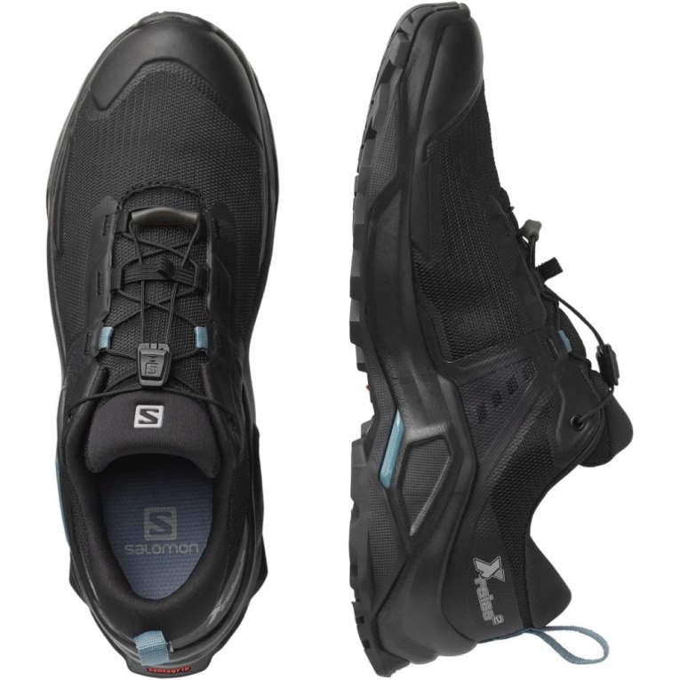 Salomon X Raise 2 Men's Hiking Shoes Black | 714-FDTBXP