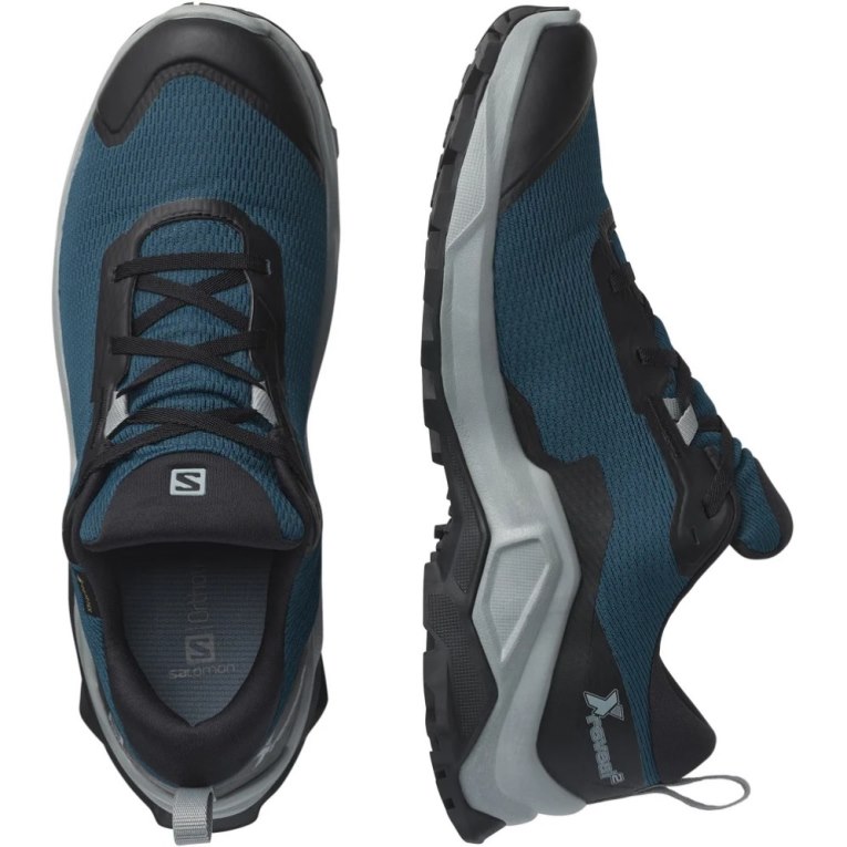 Salomon X Reveal 2 GTX Men's Hiking Shoes Blue | 517-FQLPIR