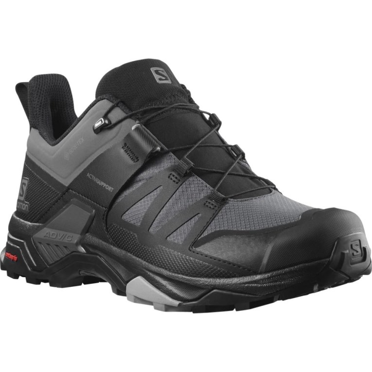 Salomon X Ultra 4 GTX Men's Hiking Shoes Black | 042-EICDPG