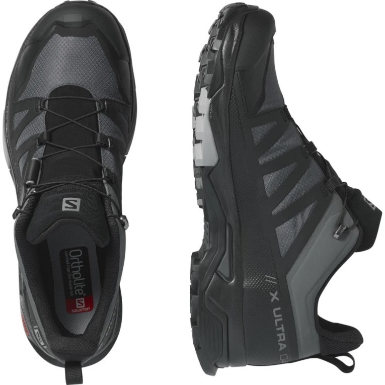 Salomon X Ultra 4 GTX Men's Hiking Shoes Black | 042-EICDPG