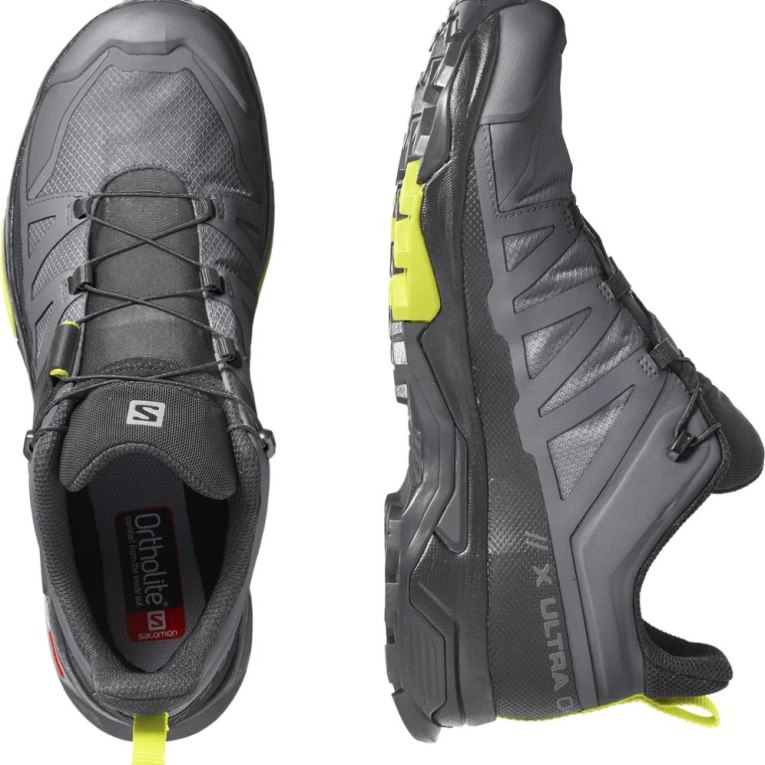 Salomon X Ultra 4 GTX Men's Hiking Shoes Dark Grey | 519-UJGYWF