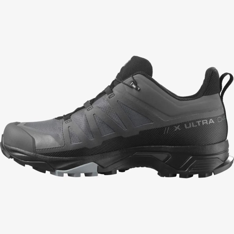 Salomon X Ultra 4 GTX Men's Hiking Shoes Grey / Black | 958-VQNUKI