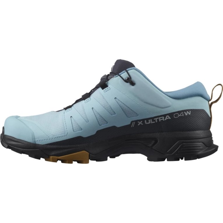 Salomon X Ultra 4 GTX Women's Hiking Shoes Light Blue / Black | 614-NBAKIC