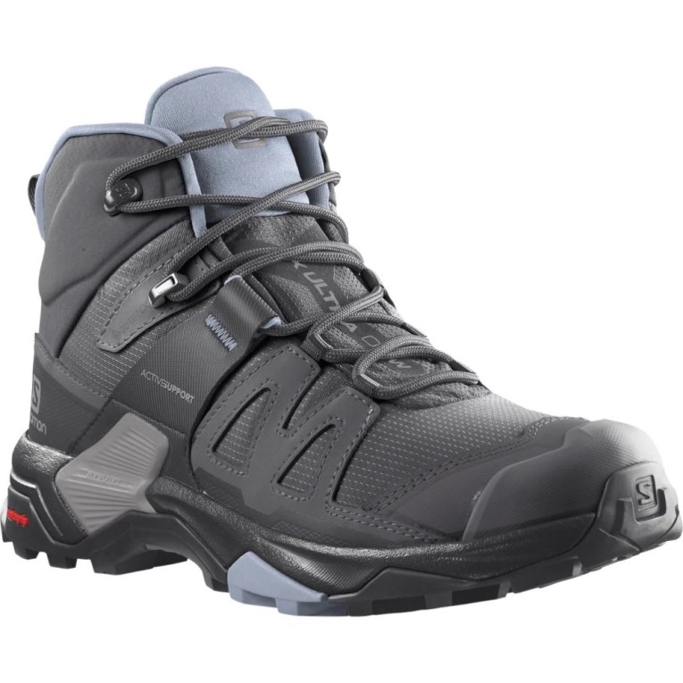 Salomon X Ultra 4 Mid GTX Women's Hiking Boots Black | 130-LODBRE