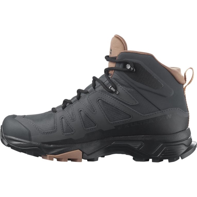 Salomon X Ultra 4 Mid GTX Women's Hiking Boots Black | 913-AZRVHX