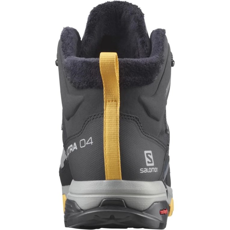 Salomon X Ultra 4 Mid Winter Thinsulate Climasalomon Waterproof Men's Winter Boots Black / Grey | 034-SMIGHR