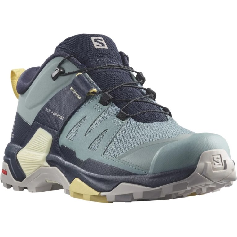 Salomon X Ultra 4 Women's Hiking Shoes Black / Turquoise | 638-BOZXSC