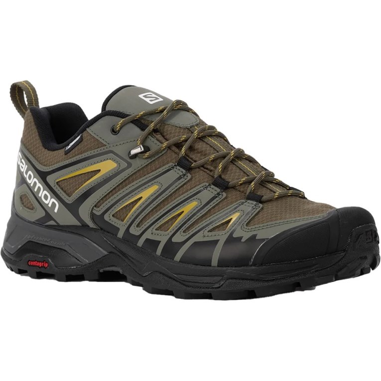 Salomon X Ultra Pioneer CSWP Men's Hiking Shoes Olive | 489-STVFNL