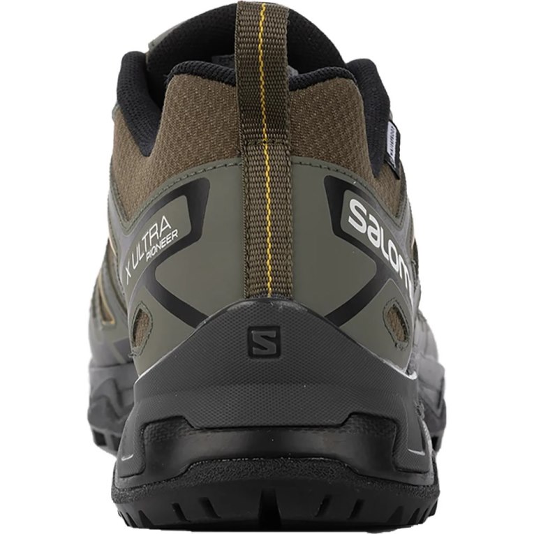 Salomon X Ultra Pioneer CSWP Men's Hiking Shoes Olive | 489-STVFNL