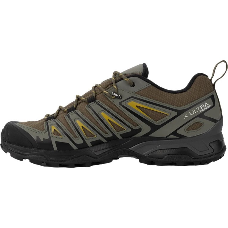 Salomon X Ultra Pioneer CSWP Men's Hiking Shoes Olive | 489-STVFNL