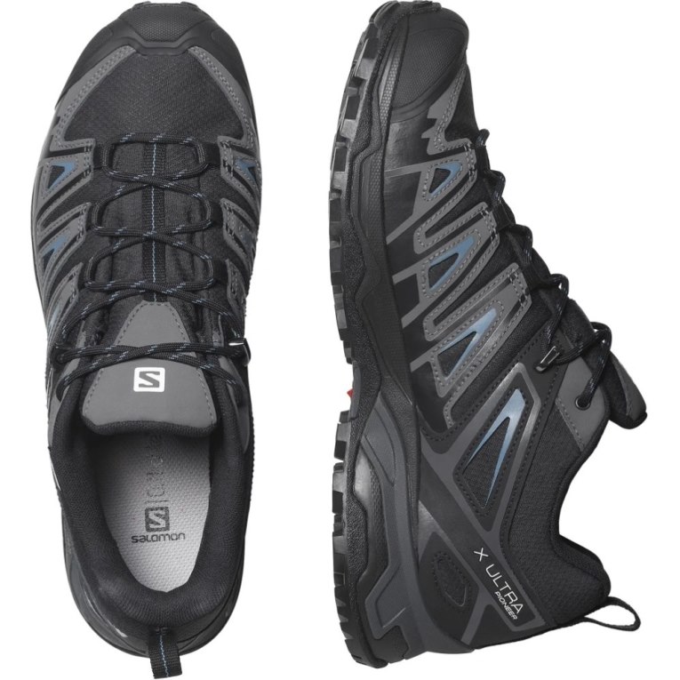 Salomon X Ultra Pioneer CSWP Men's Hiking Shoes Black | 593-VSRBMH