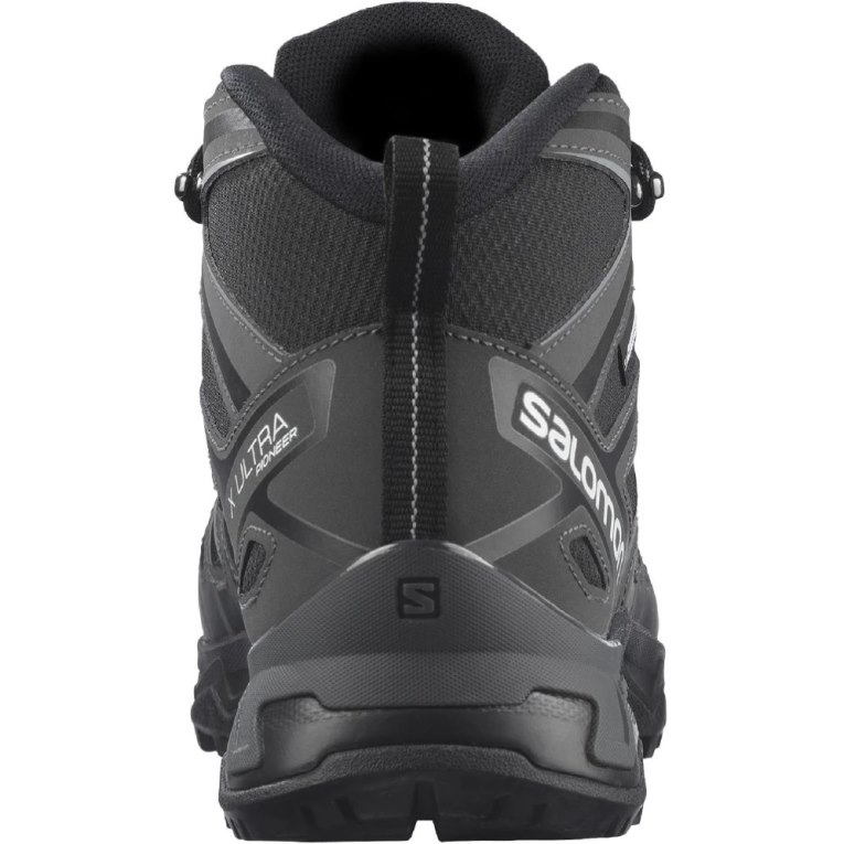 Salomon X Ultra Pioneer Mid CSWP Men's Hiking Boots Black | 634-GCPODL