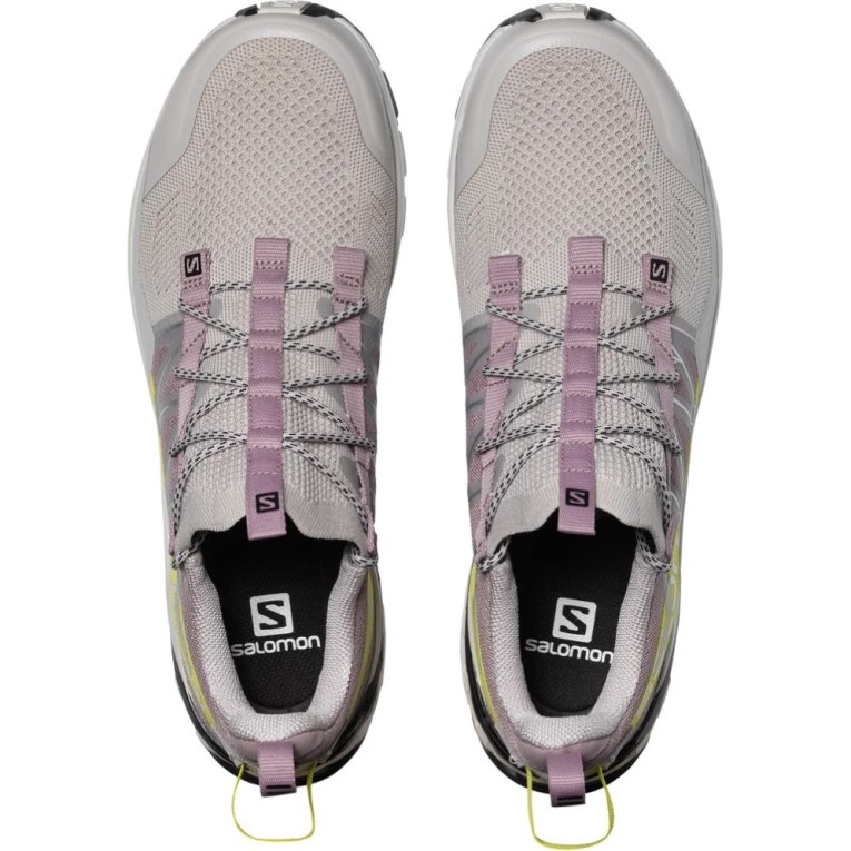 Salomon Xa Cover Men's Sneakers Grey / Rose | 807-CODNSJ