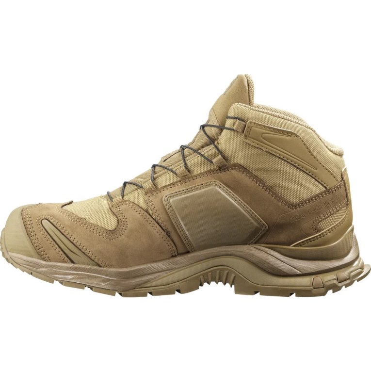 Salomon Xa Forces Mid GTX Men's Tactical Boots Brown | 946-ZCAEPQ