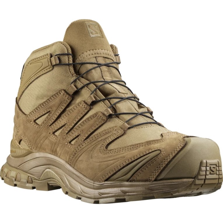 Salomon Xa Forces Mid GTX Women's Tactical Boots Brown | 364-VWFXLT