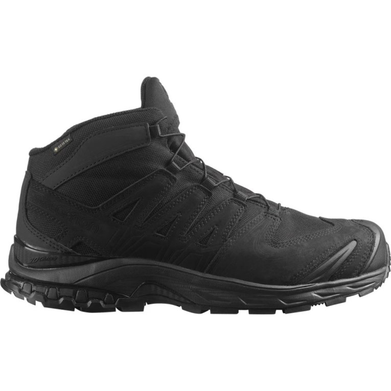 Salomon Xa Forces Mid Wide GTX EN Women\'s Tactical Boots Black | 716-YWKPDQ