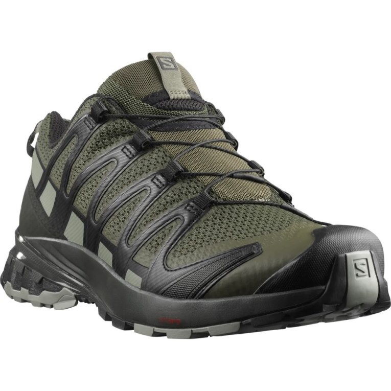 Salomon Xa Pro 3d V8 Men's Trail Running Shoes Olive / Black | 741-HFEARP