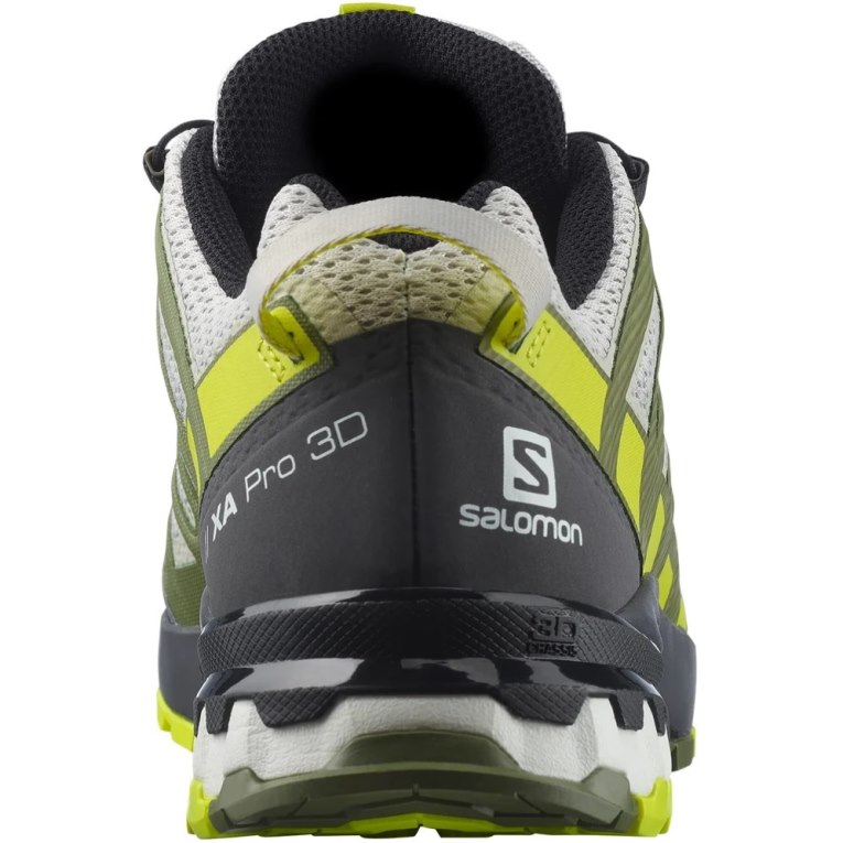 Salomon Xa Pro 3d V8 Men's Trail Running Shoes White / Olive | 783-JMBLGX