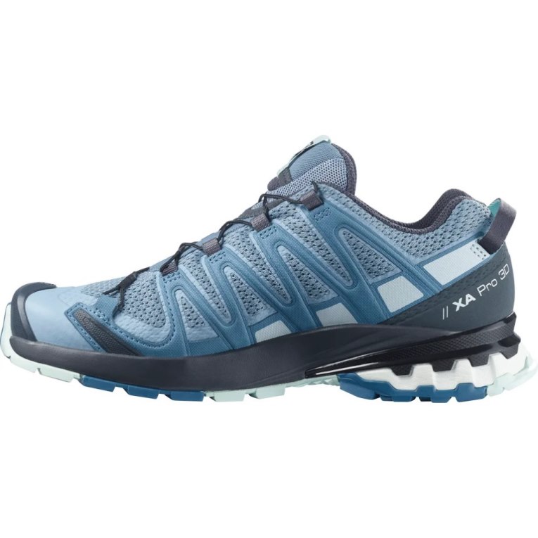 Salomon Xa Pro 3d V8 Women's Trail Running Shoes Blue | 467-EUPJQV