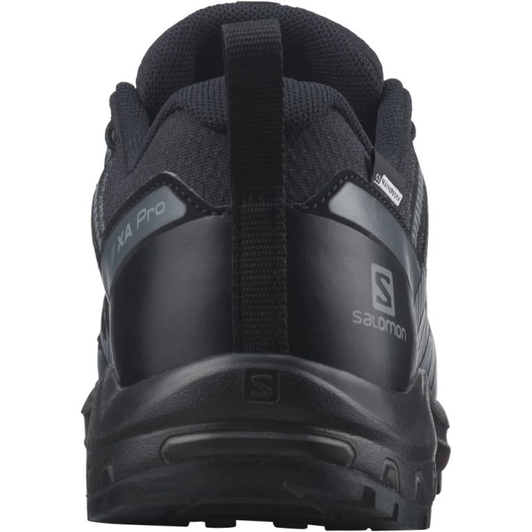 Salomon Xa Pro V8 CSWP Kids' Hiking Shoes Black | 250-YORUWT