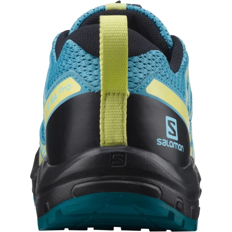 Salomon Xa Pro V8 Kids' Hiking Shoes Turquoise | 106-HVSLBI