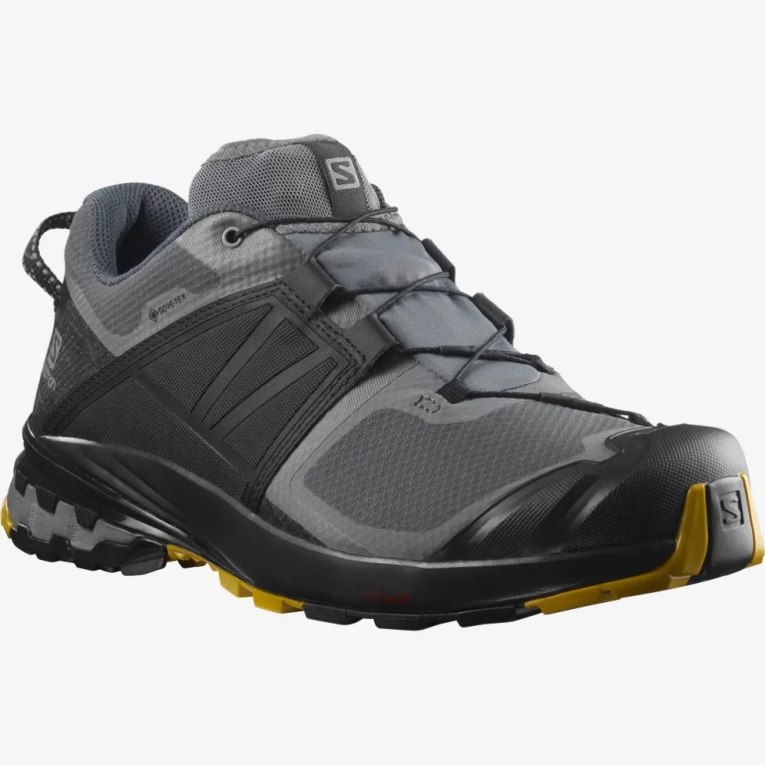 Salomon Xa Wild GTX Men's Trail Running Shoes Black / Grey | 524-APSFXV