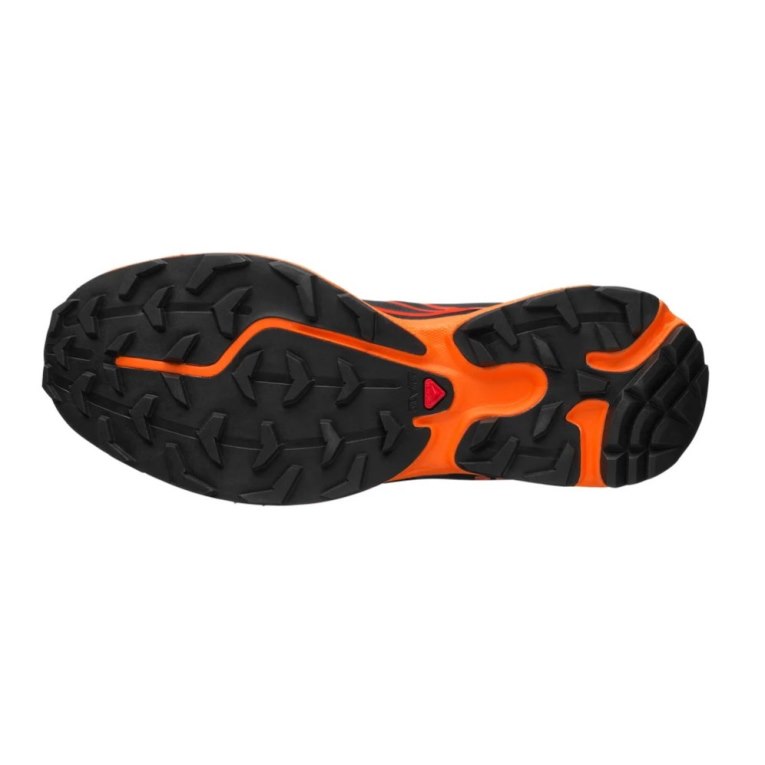 Salomon Xt-6 Men's Sneakers Black / Orange | 408-XWMDEK