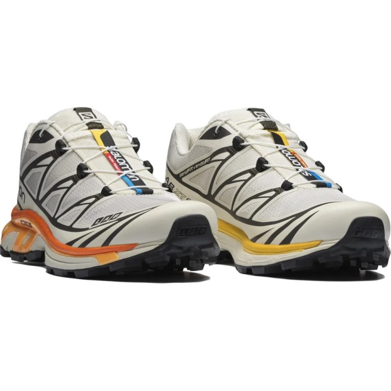 Salomon Xt-6 Men's Sneakers Cream | 217-KAWMCU