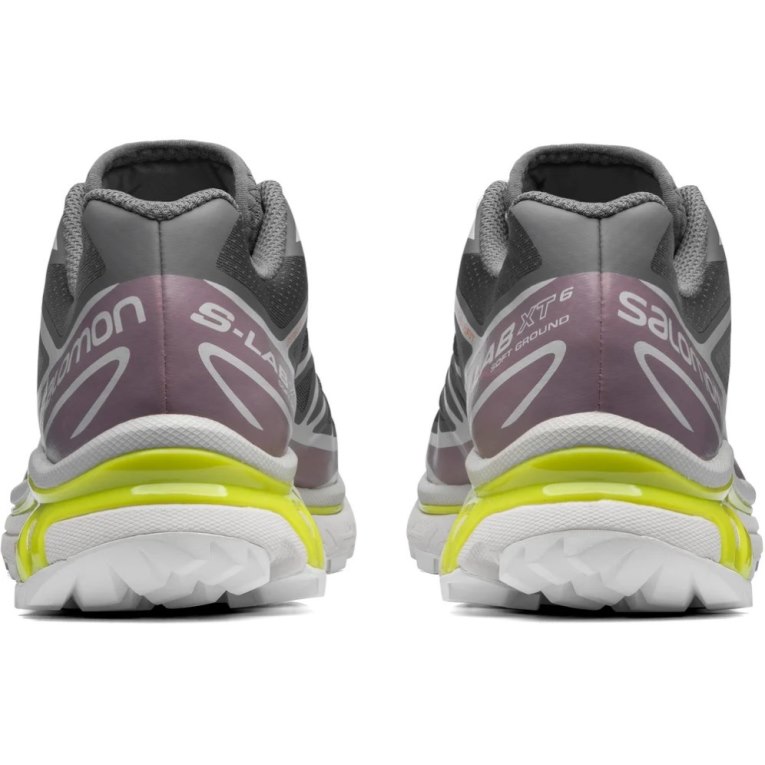 Salomon Xt-6 Men's Sneakers Dark Grey / Purple | 069-DAYFGN