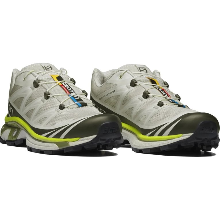 Salomon Xt-6 Men's Sneakers Light Grey | 264-XRKTSH