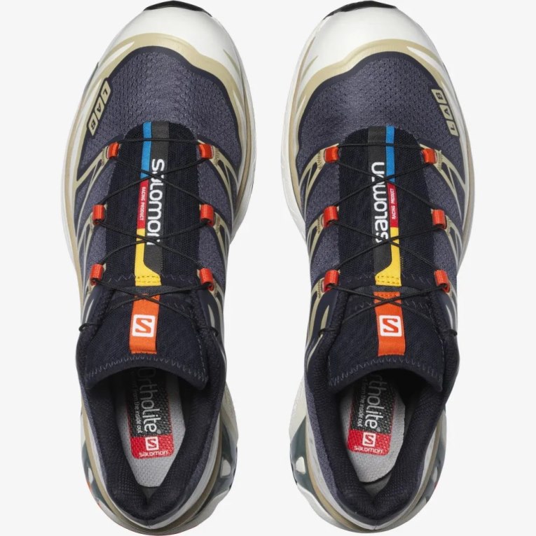 Salomon Xt-6 Men's Sneakers Navy | 751-XGDQMF