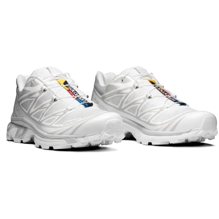 Salomon Xt-6 Men's Sneakers White | 801-MDBQJH