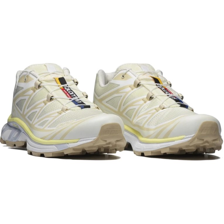 Salomon Xt-6 Women's Sneakers Light Yellow | 421-USGQYK