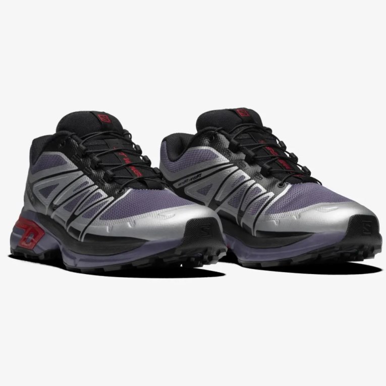 Salomon Xt-wings 2 Men's Sneakers Lavender / Silver | 932-KPZTNM