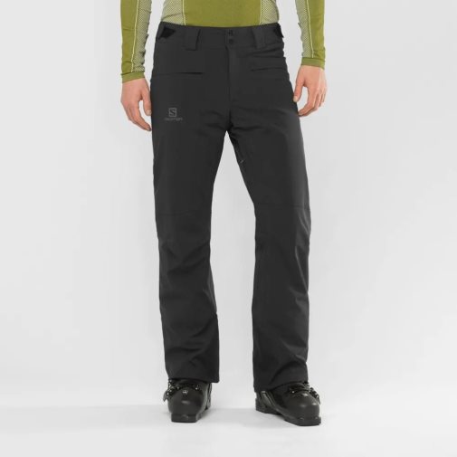 Salomon Brilliant Men's Ski Pants Black | 217-BTKJRA