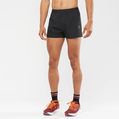 Salomon Cross 3'' Men's Shorts Black | 806-CRZAYL