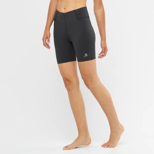 Salomon Cross Multi 7'' Short Women's Running Tights Black | 948-YBMFSV