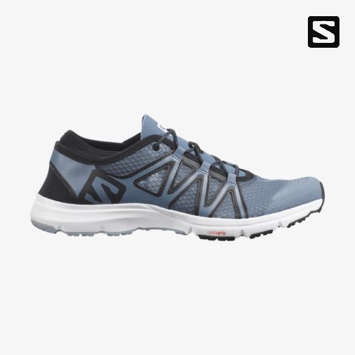 Salomon Crossamphibian Swift 2 Men's Hiking Shoes Blue | 960-UCJTWE