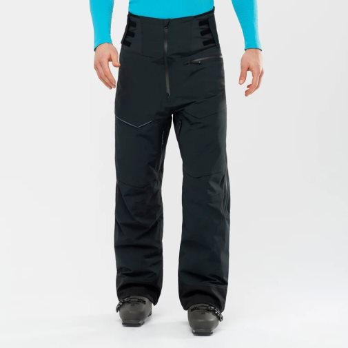 Salomon Gravity Gore Tex Men's Ski Pants Black | 509-NUSAKJ