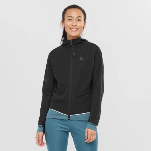 Salomon Light Women's Shell Jackets Black | 894-KNTLFY